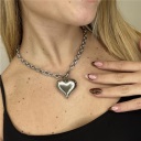 collana cuore incastro